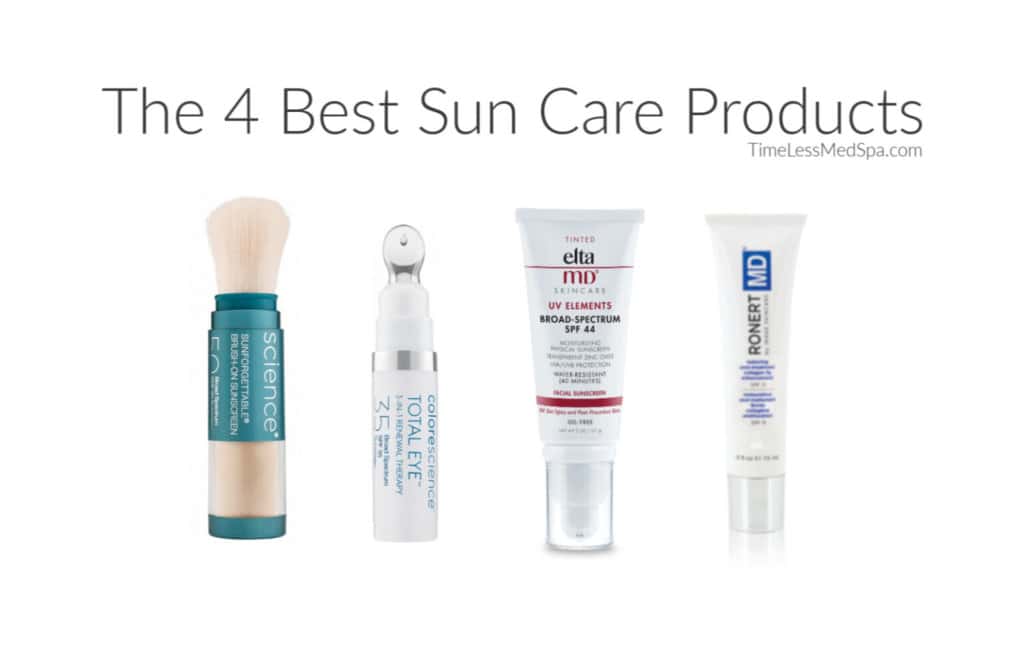 The-4-best-sun-care-products | South Ogden, UT | Timeless Skin and Wellness