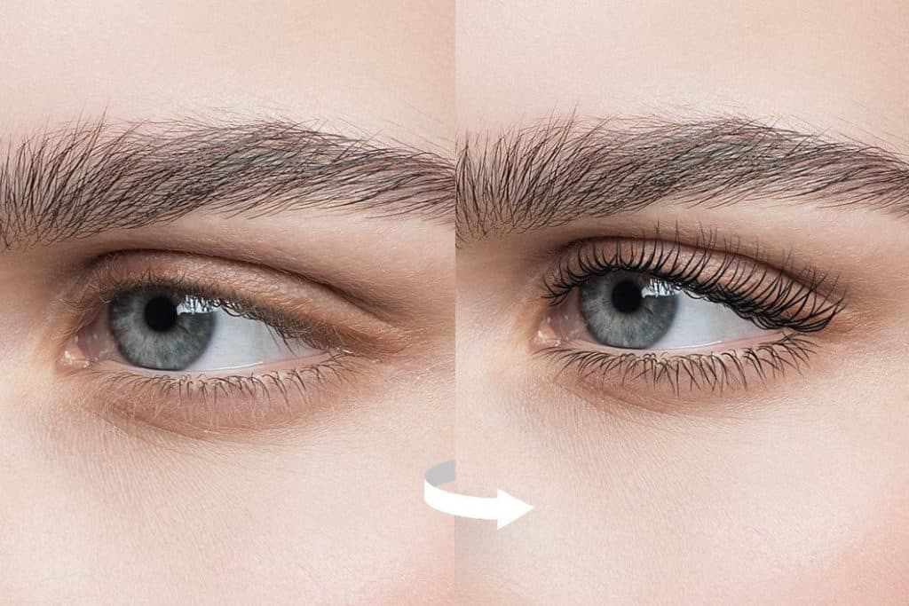 Before And After Lash Lift and Tint | South Ogden, UT | Timeless Skin and Wellness