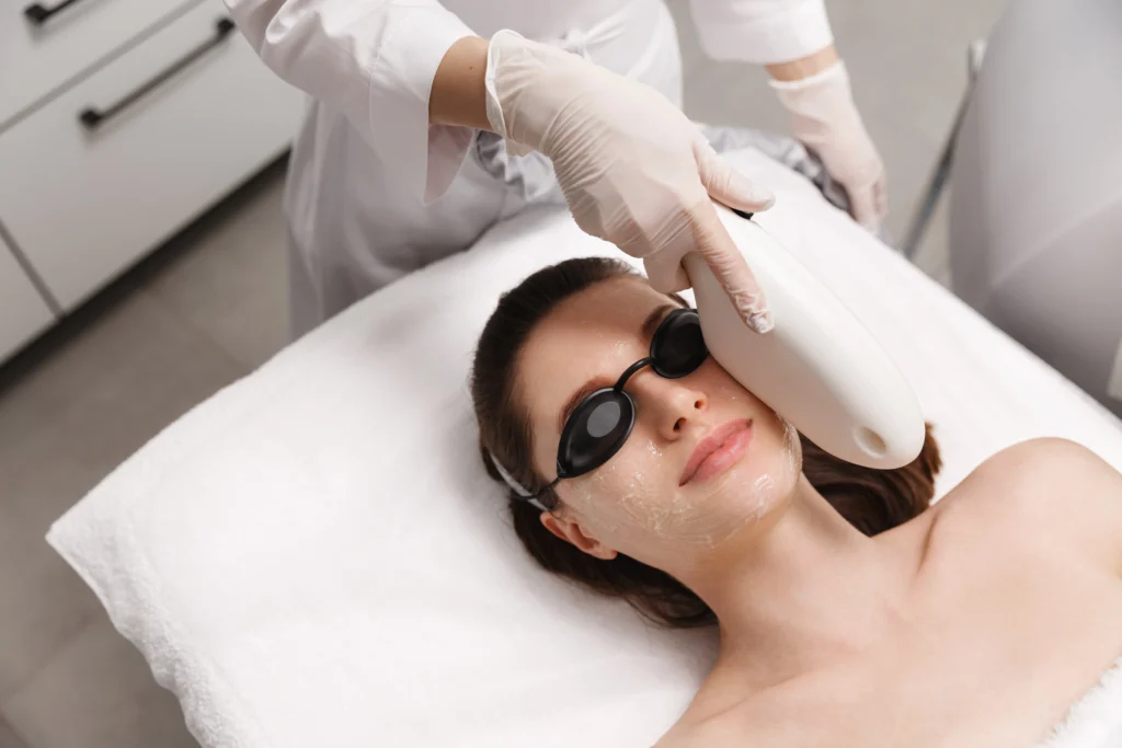 Timeless Skin and Wellness IPL photofacial skin rejuvenation treatment