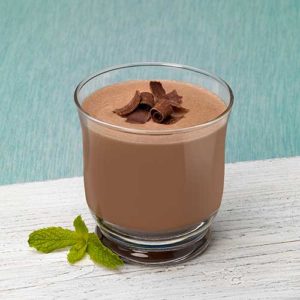 Dark Chocolate Protein Pudding Shake - Aspartame Free | South Ogden, UT | Timeless Skin and Wellness