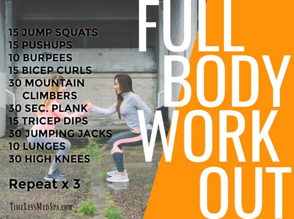 The Best Full Body Workout | South Ogden, UT | Timeless Skin and Wellness